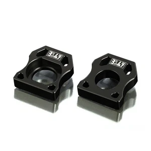 Yoshimura Suzuki Hayabusa GSX1300R 2023 Axle Block Chain Adjuster Black - Picture 1 of 3