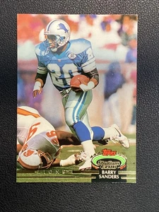 1992 Topps Stadium Club - Detroit Lions Barry Sanders #38 - Bild 1 von 2