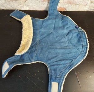 Gap sherpa-lined denim dog Jacket Size L Jean Coat F - Picture 1 of 3