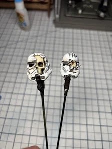 SHF Black Series Star Wars Custom Trooper Skull Heads Maßstab 1:12 - Bild 1 von 5