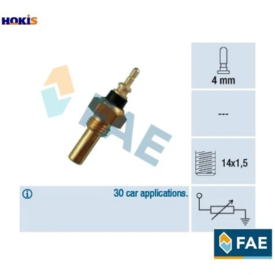 SENSOR COOLANT TEMPERATURE 32330 FOR MERCEDES-BENZ C-CLASS/Break/T-Model 124 - Image 1 of 4