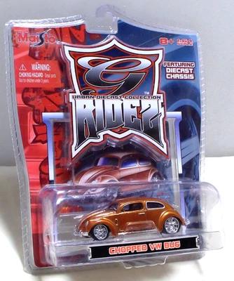 Maisto G Ridez Copper Chopped VW Bug 1:64 Diecast - Image 1 of 3