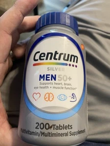 Centrum Silver Men's 50+ Multivitamin with Vitamin D3, B-Vitamins, Zinc for M... - Picture 1 of 2