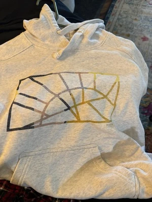 Prana Sudadera con Capucha Mujer Pequeña Gris Bolsillos con Capucha Suéter Sudadera Senderismo Foto 1 de 4