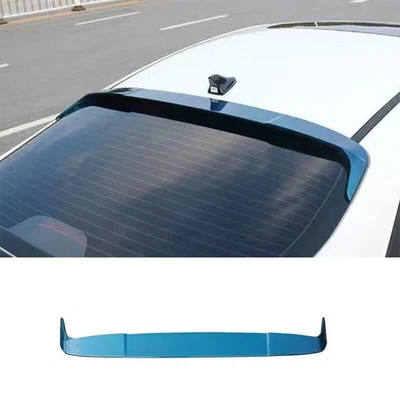 Barra de ala labio trasero alerón techo azul brillante para Hyundai Elantra 2021-2023 1 pieza Foto 1 de 4