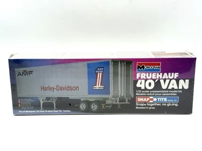 Vintage 1207 Monogram SnapTite 1/32 AMF Harley Davidson New,sealed,old Stock EU - Immagine 1 di 3