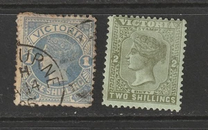 Victoria Scott# 153 - 154 Mint & Used - Picture 1 of 2