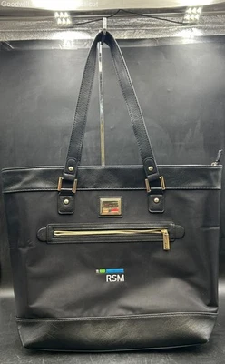 Черная сумка-тоут унисекс для взрослых Kenneth Cole - Изображение 1 из 4