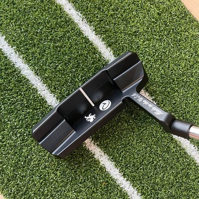 Piretti Cottonwood 2 33" Steel Putter 365g Midnight Black Unused Cover - Image 1 of 4