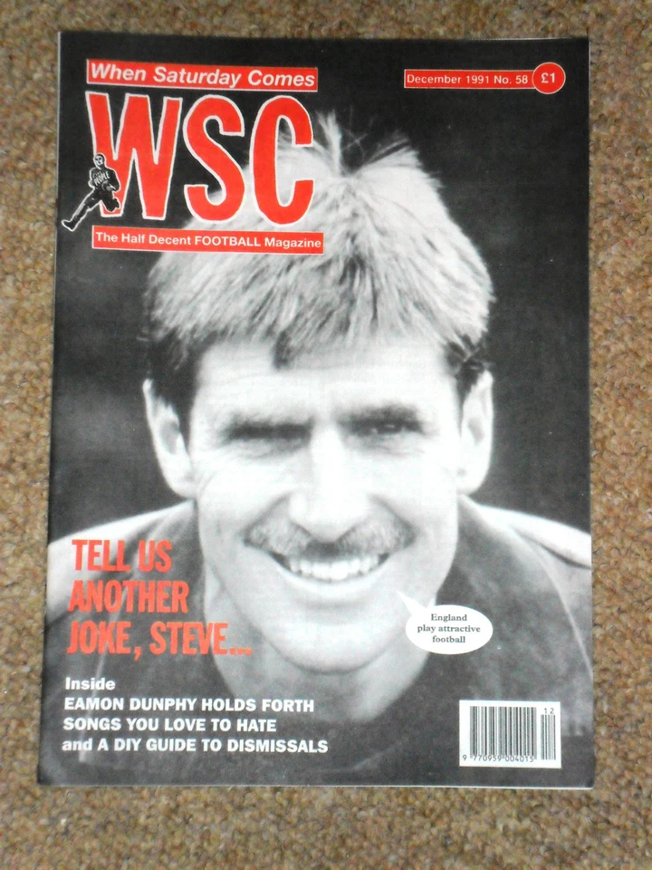 When Saturday Comes Football Magazine December 1991 - Image 1 of 1