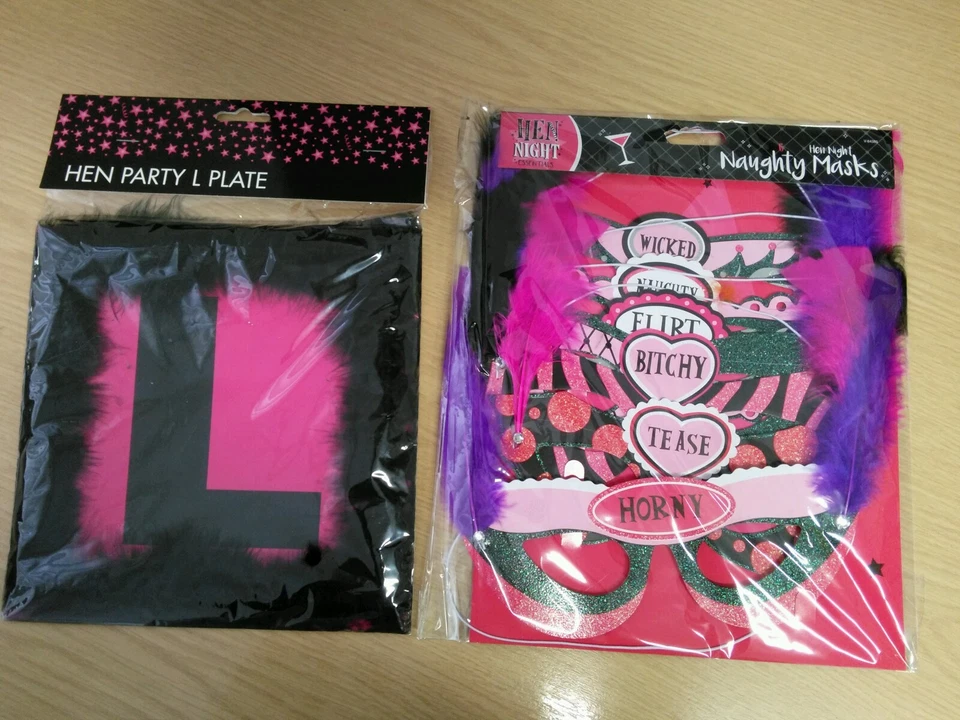 Sexy Máscaras Faciales para Ojos de Pluma, Piel Negra Rosa Placa L Insignia Gallina Fiesta Novia Ser Foto 1 de 1