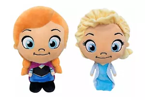 Frozen Anna und Elsa Plüschfigur Plüsch Stoff Figur mit Sound 27 cm Groß - Bild 1 von 4