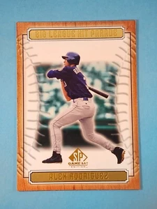 2002 SP Game Bat Edition Big League Hit Parade Alex Rodriguez Mariners #HP4 ⚾ - Imagen 1 de 2