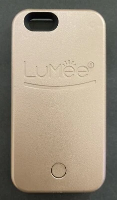 Funda LuMee Iluminadora LED Selfie iPhone 6/6S/7/8 Oro Rosa Foto 1 de 2