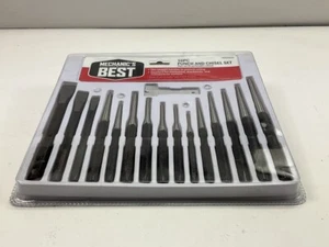 Mechanics Best TR25515 16 Piece Punch And Chisel Set - Picture 1 of 5