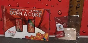 2008 MY COKE REWARDS BEIJING OLYMPICS PIN SET & 2010 VANOVER OLYMPIC PIN - Bild 1 von 2