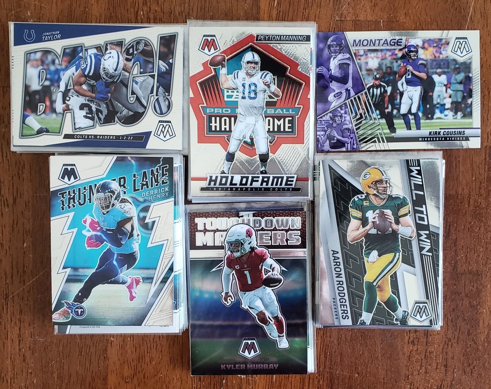 2022 Panini Mosaic Football BANG, HOLO, Mont, Thund, TD Mast, Will Win -You Pick - Image 1 of 1