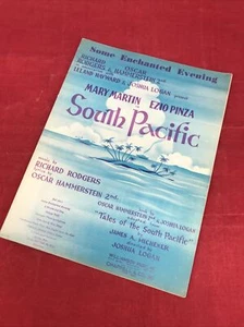 VTG Sheet Music Some Enchanted Evening South Pacific Mary Martin Ezio Pinza 1949 - Picture 1 of 7