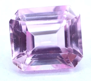 Flawless 6.70 Ct Natural Pink Sapphire Certified Emerald Montana Loose Gemstone - Picture 1 of 5