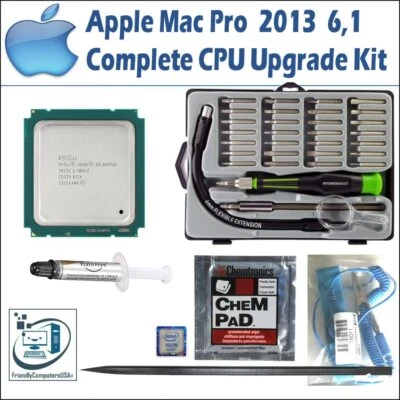 2013 Apple Mac Pro 6,1 CPU Processor Replacement upgrade up to 12 Core E5-2697v2 - Image 1 of 2
