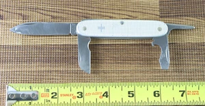 Victorinox Switzerland Rostfrei Swiss Army Alox 4 Blade Multi Tool Knife Silver - Picture 1 of 5