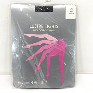 Lustre Tights Adult Small Black Rochelle 2992 NWT NEW - Picture 1 of 9