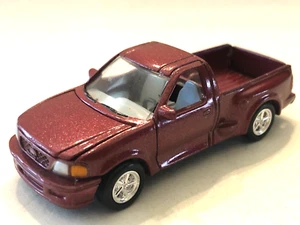 RACING CHAMPIONS 97 FORD F-150 MAROON WITH LIGHT GRAY INTERIOR - Picture 1 of 7
