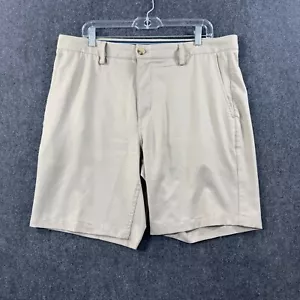 Vineyard Vines Links Shorts Men’s 36 Beige Khahi Preppy Summer Yacht Casual 9” - Picture 1 of 9