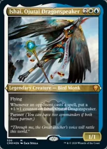 MTG - (Etched Foil) ISHAI, OJUTAI DRAGONSPEAKER - Commander Legends (M) - Bild 1 von 1