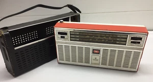 Sharp Model 2 speaker system Transistor 10 Antique Portable Radio - Picture 1 of 16