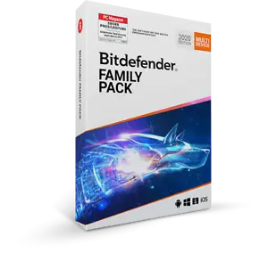 Bitdefender Family Pack 2025 - 2026 15 PC MAC Geräte | 2 Jahre ANDROID iOS @ GWC - Bild 1 von 3