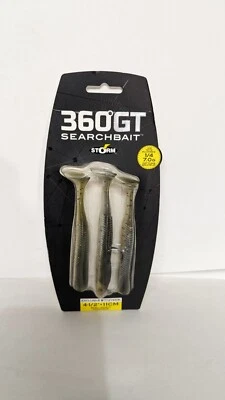 Señuelo Storm 360GT Searchbait 4-1/2" VMC gancho Houdini SBM45 HDI-14J paquete de 3 Foto 1 de 2