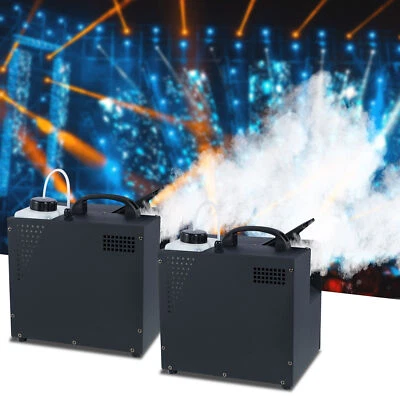 2pcs DMX Portable Stage Effect 1500W Haze Machine Low Profile Hazer Live Show US - Image 1 of 4