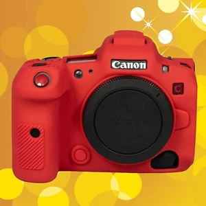Rot Weich Silikon Gummi Kamera Hülle Schutzhülle für Canon R5C Gehäuse Haut - Bild 1 von 7