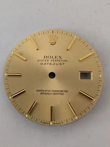 ROLEX OP DATEJUST 36MM CHAMPAGNE DIAL - POOR CONDITION 16233/16013 - Picture 1 of 2
