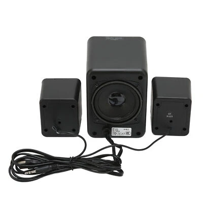 D‑221 BT Computer Speaker Deep Bass 2.1 Channel Mini Desktop Speaker For Wed ZZ1 - Image 1 of 4