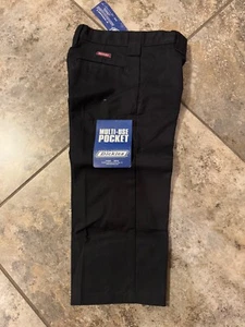 NWT Dickies youth/toddler double knee multi pocket pants SIZE 4 black - Picture 1 of 9