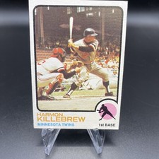 1973 Topps #170 Harmon Killebrew Minnesota Twins Vintage Baseball Card