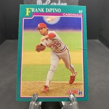 1991 Score Frank DiPino #553 St. Louis Cardinals