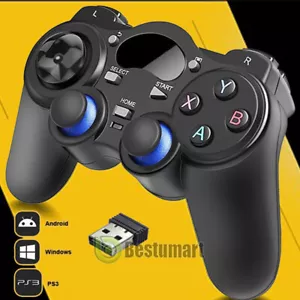 2.4G USB Wireless Game Controller Gamepad Joystick for PS3, PC ,TV Box ,Android - Picture 1 of 20