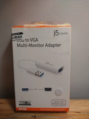 j5create USB 3.0 to Dual HDMI Multi-Monitor Adapter - Image 1 of 3