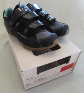 Bontrager Evoke Women's MTB Bike Shoes - Black - SPD 2-Bolt - 5 US / 36 EU - Picture 1 of 12