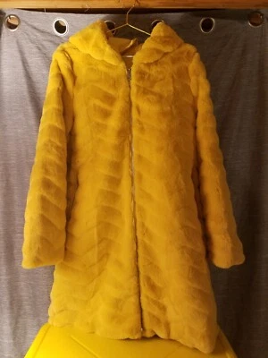 Abrigo polar Bellivera para mujer con estampado de leopardo, chaqueta difusa de moda de otoño e invierno Foto 1 de 3