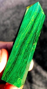 71,4 g ¡EXCELENTE! Punto de cristal de jade verde africano natural curativo ie2926 - Imagen 1 de 14