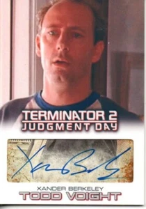 Terminator 2 CUSTOM MADE Auto Trading Card 1 of 1 Xander Berkeley "Todd Voight" - Picture 1 of 2