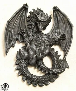 Fliegender Drachen Babydrache Drache Figur Deko Gothic Wandverzierung 2672/2 - Bild 1 von 4