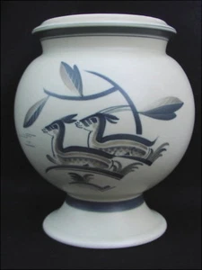 Antike Porzellanvase Art Deco um 1928 Höhe 19,5 cm - Bild 1 von 10