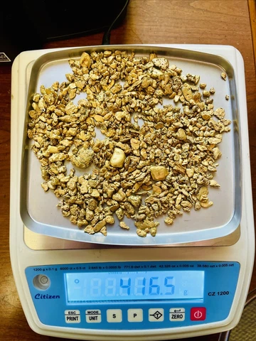 1 Gram Natural Alaska Gold Nuggets Cover