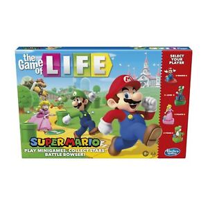 The Game of Life Super Mario Edition Board game - 2 to 4 Players - 8 Years