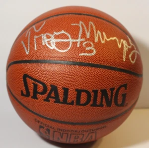 2001 TROY MURPHY SIGNED AUTOGRAPHED BASKETBALL NBA NOTRE DAME FIGHTING IRISH COA - Picture 1 of 13